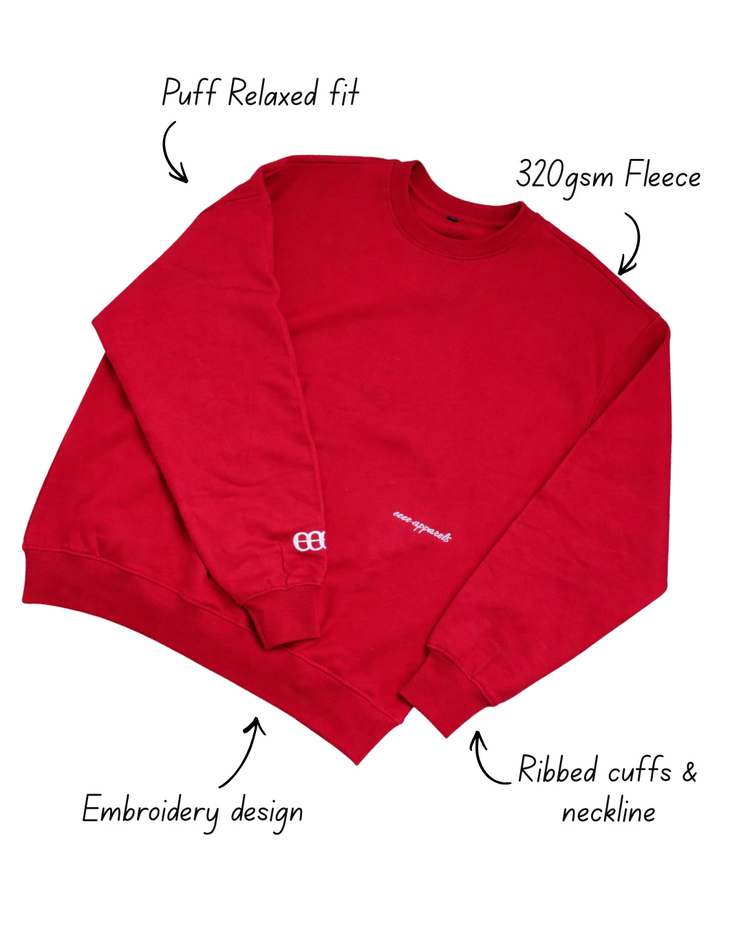 E1.4 Crimson Wine Sweatshirt