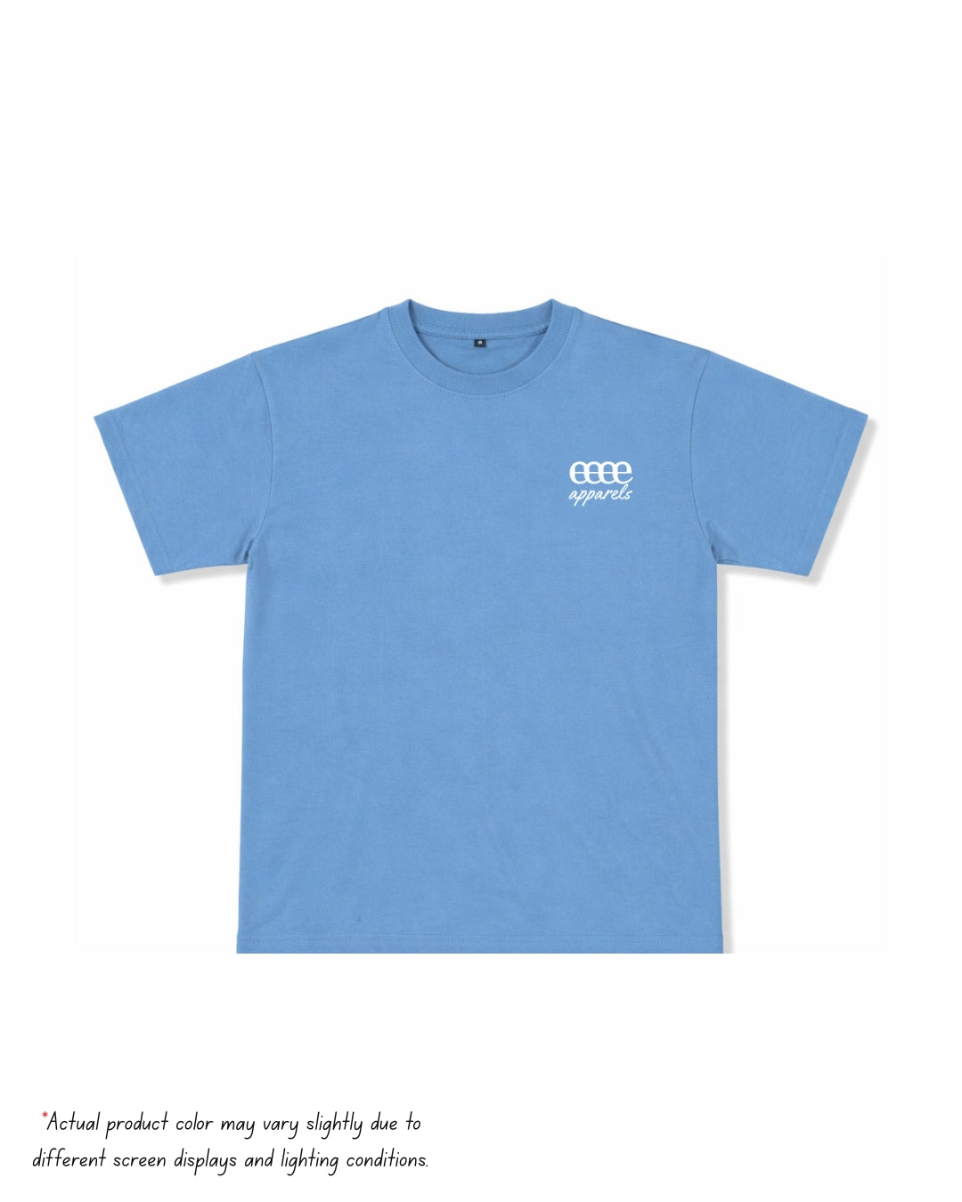 Sea Blue Drop shoulder Tshirt
