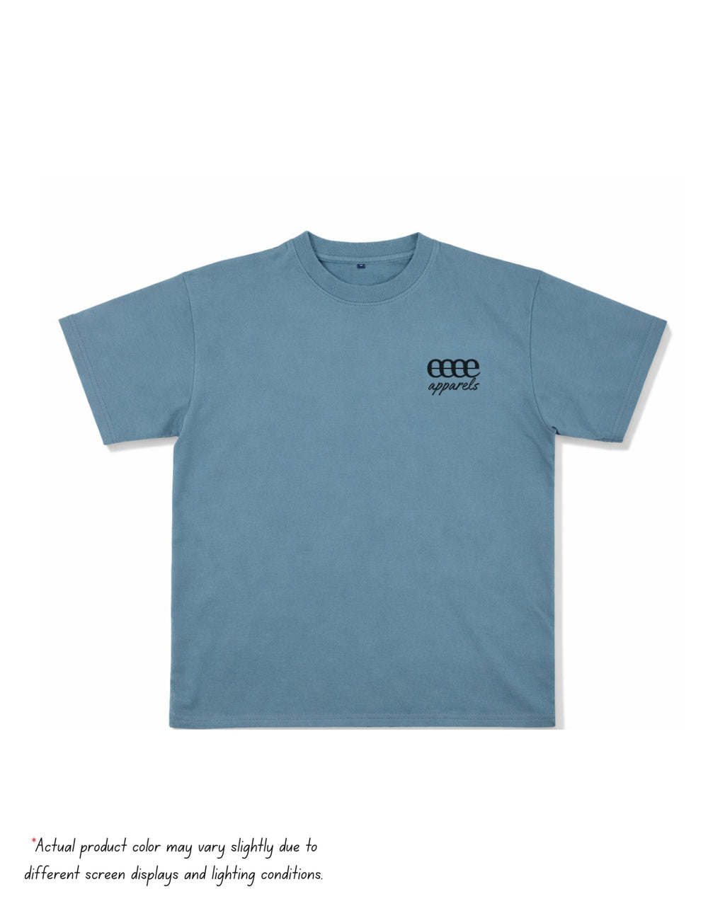 Smoke grey Drop shoulder Tshirt